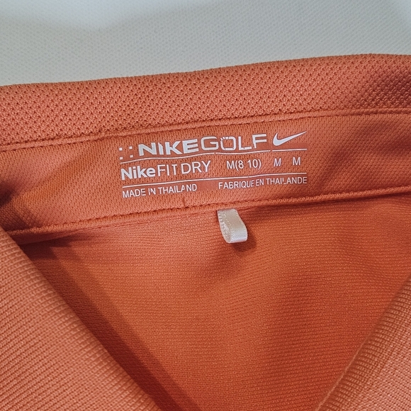 Nike Sleeveless Golf Polo Womens Medium Moisture Wicking Tennis Prep Activewear - Picture 7 of 7